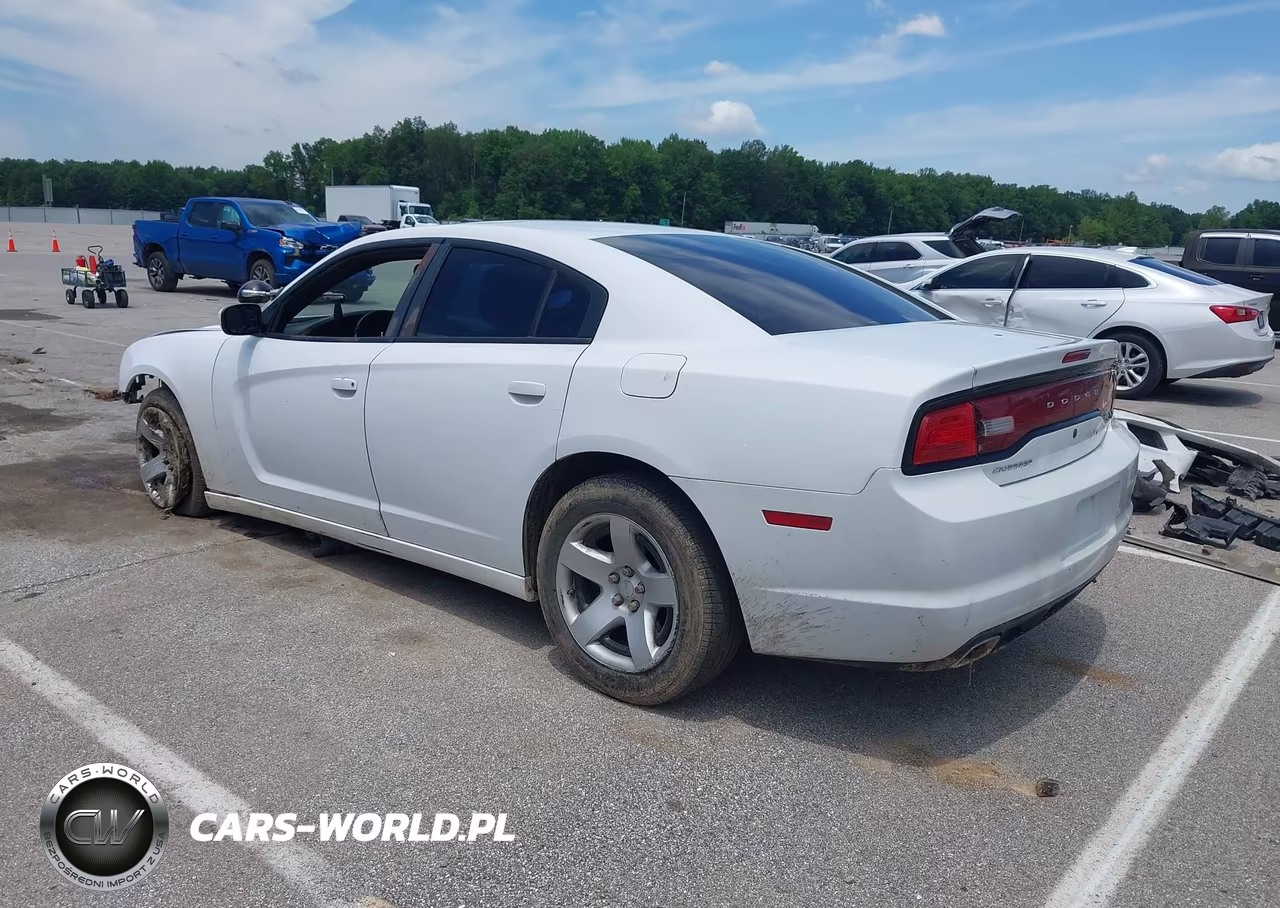 2012 Dodge Charger Police VIN:2C3CDXAG5CH280363 - 3