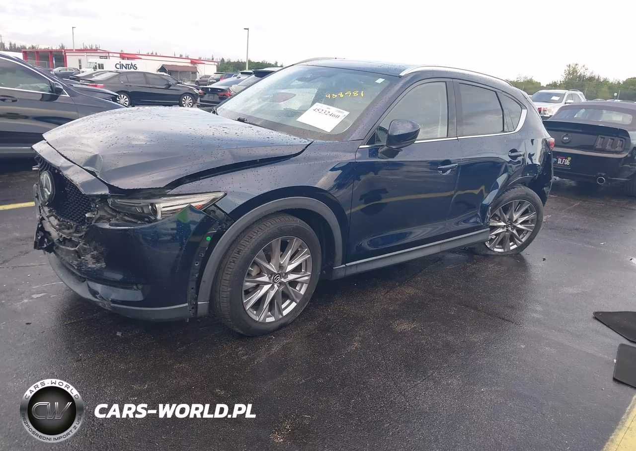 2021 Mazda Cx-5 Grand Touring VIN:JM3KFADM2M0406336 - 2