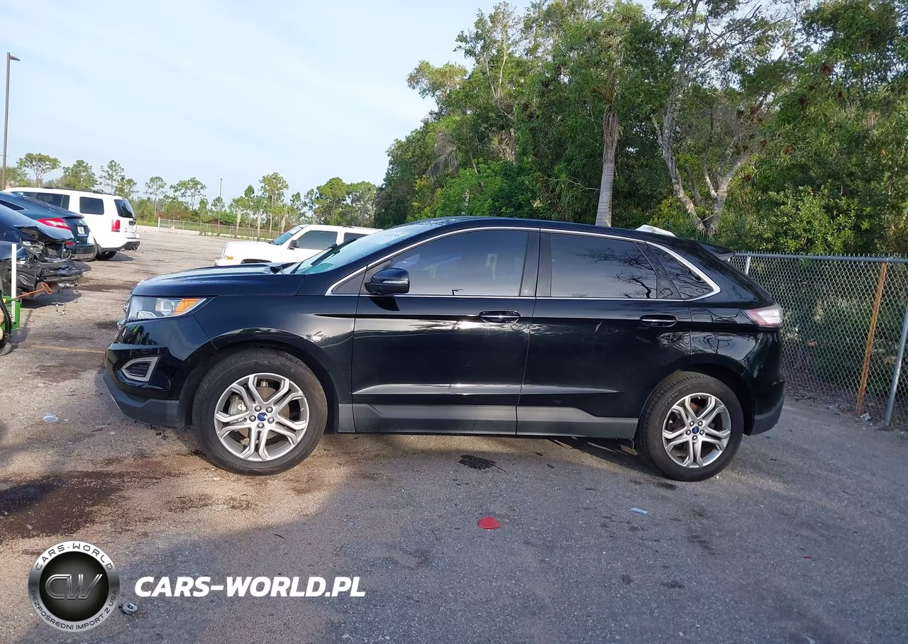 2017 Ford Edge Titanium VIN:2FMPK3K91HBB75336 - 14