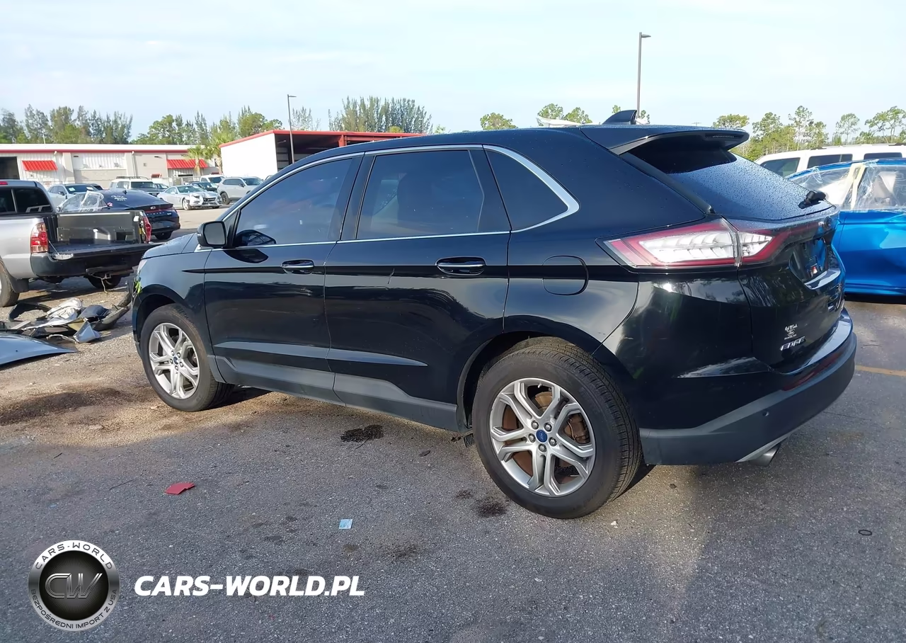2017 Ford Edge Titanium VIN:2FMPK3K91HBB75336 - 3
