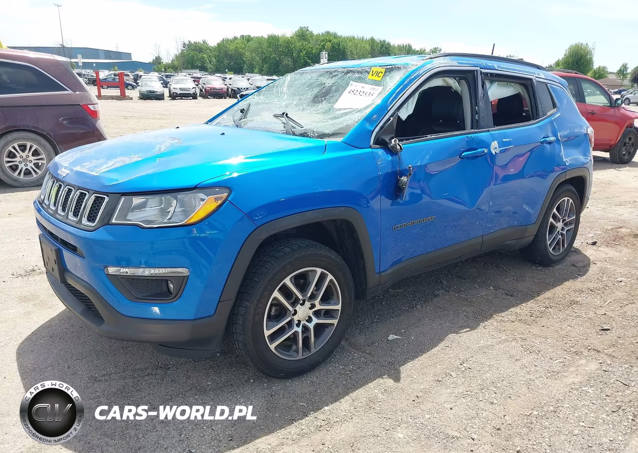 2017 Jeep New Compass Latitude 4X4 VIN:3C4NJDBB5HT645993 - 2