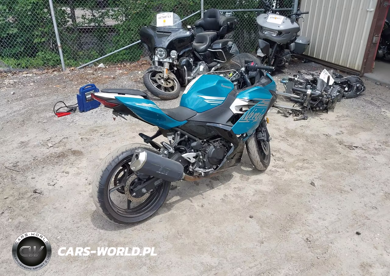 2021 Kawasaki Ex400 VIN:JKAEXKH10MDAB5700 - 4