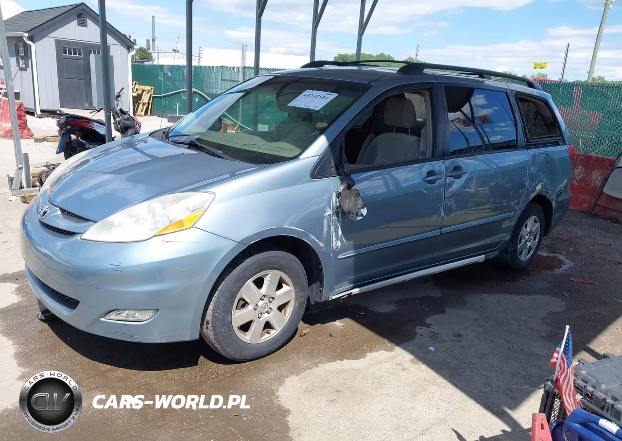 2010 Toyota Sienna Le VIN:5TDKK4CC9AS333814 - 2