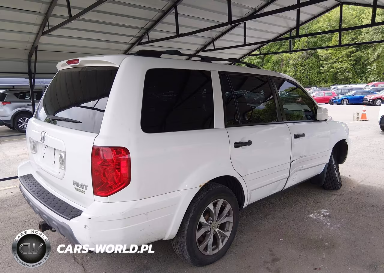 2005 Honda Pilot Ex-L VIN:5FNYF18625B035003 - 4