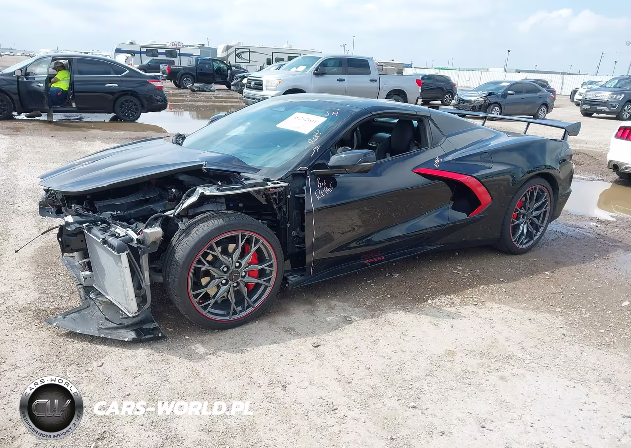 2024 Chevrolet Corvette Stingray Rwd 3Lt VIN:1G1YC3D48R5105144 - 2