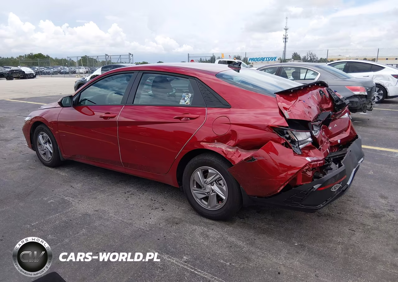 2025 Hyundai Elantra Se VIN:KMHLL4DG6SU053439 - 3