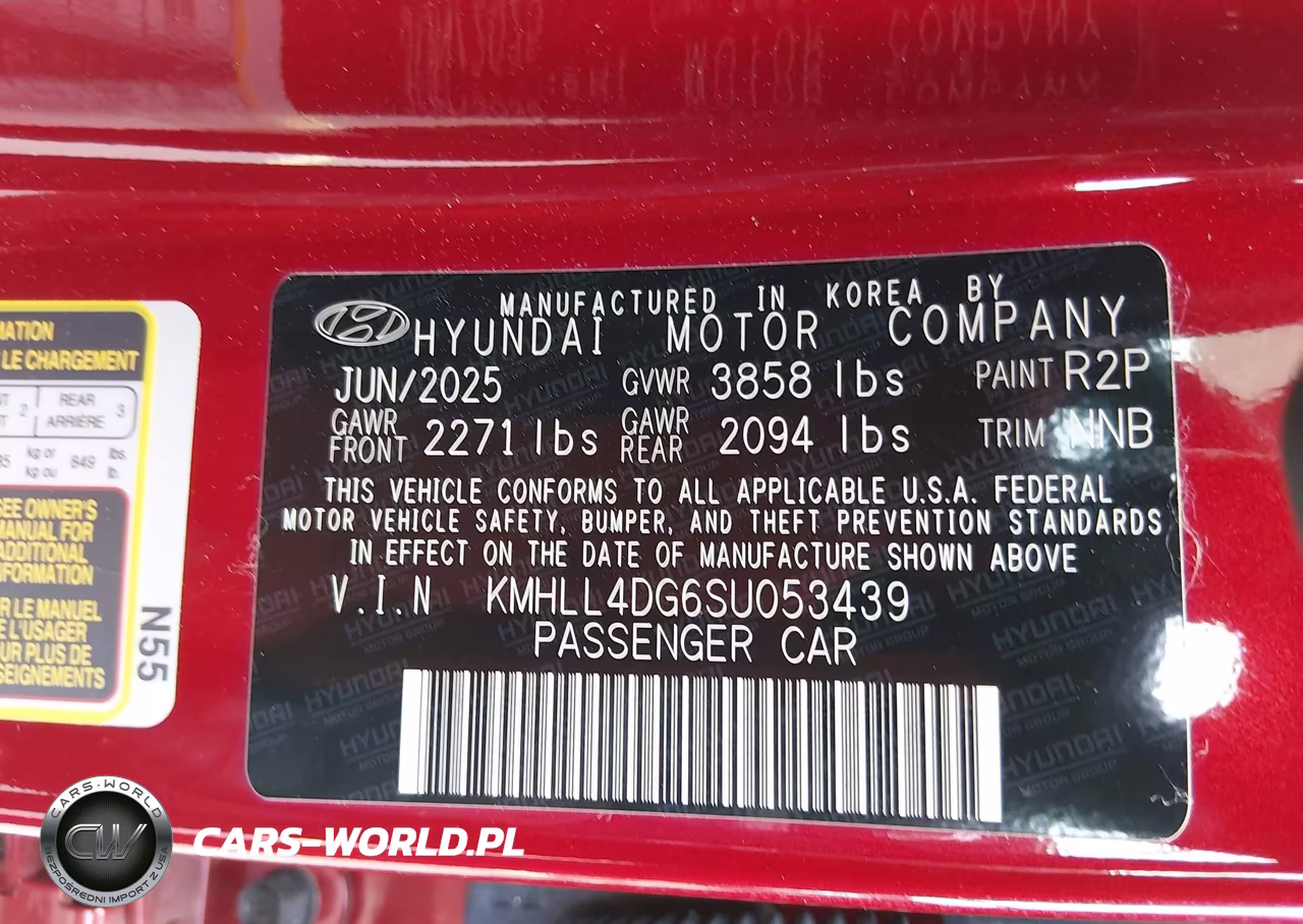 2025 Hyundai Elantra Se VIN:KMHLL4DG6SU053439 - 9