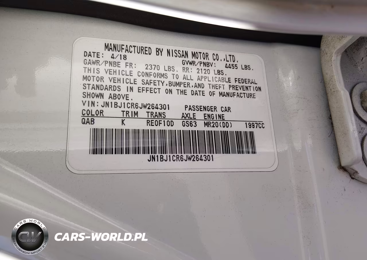2018 Nissan Rogue Sport Sv VIN:JN1BJ1CR6JW264301 - 9