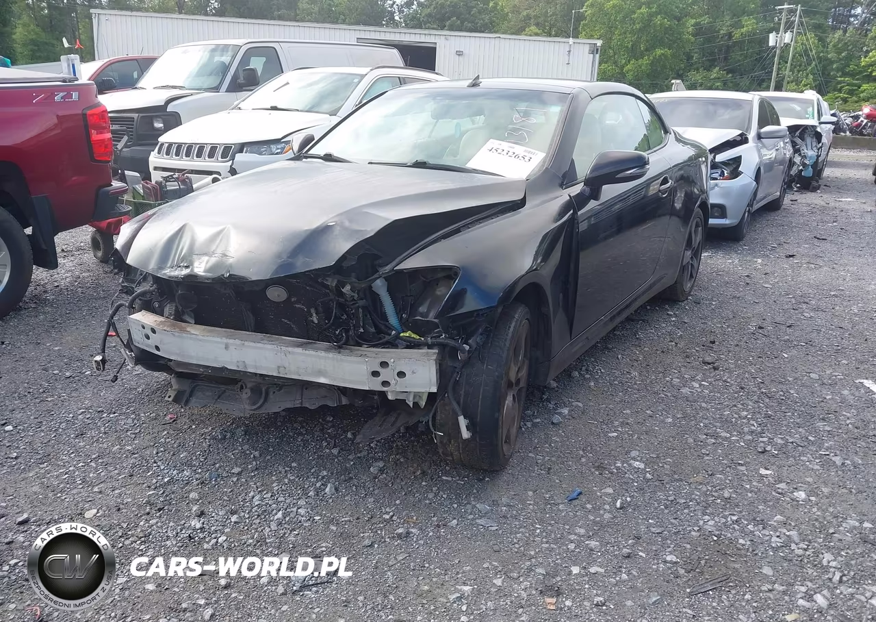 2010 Lexus Is 250C VIN:JTHFF2C2XA2513181 - 2