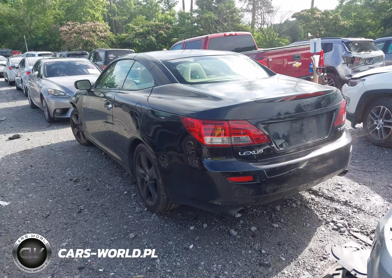 2010 Lexus Is 250C VIN:JTHFF2C2XA2513181 - 3