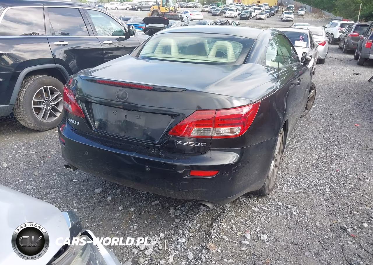 2010 Lexus Is 250C VIN:JTHFF2C2XA2513181 - 4