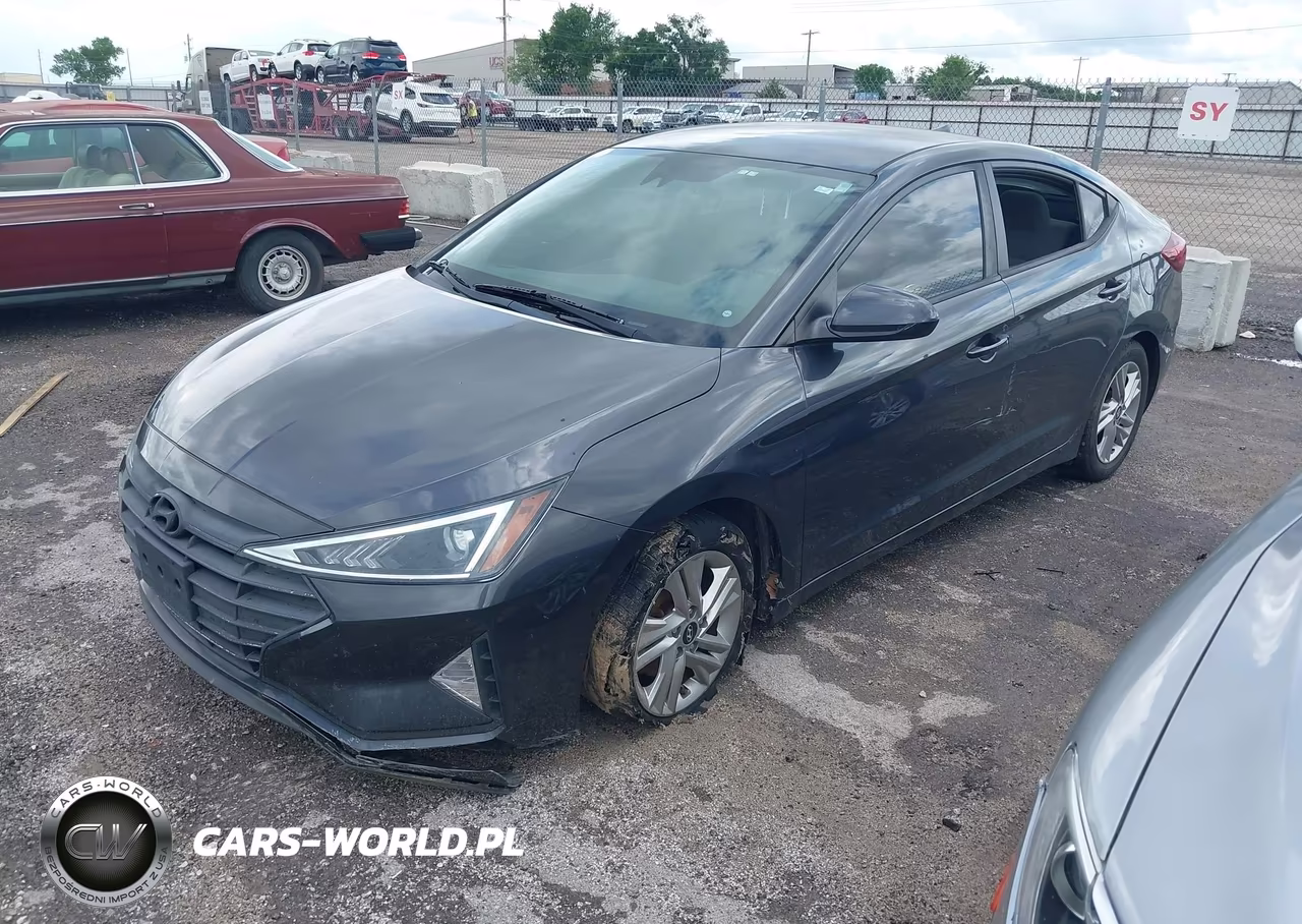 2020 Hyundai Elantra Sel VIN:5NPD84LF1LH580500 - 2