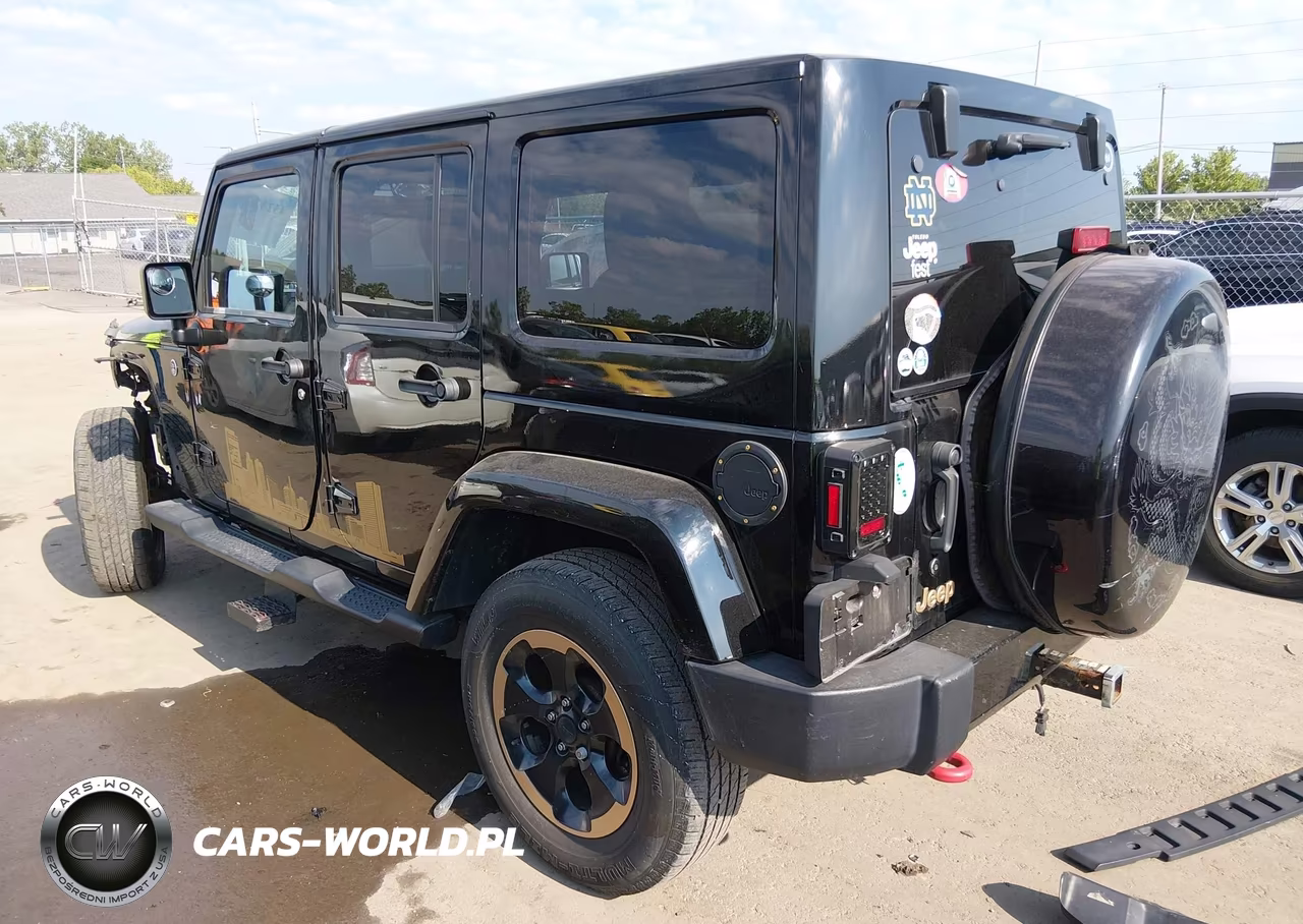 2014 Jeep Wrangler Unlimited Dragon Edition VIN:1C4BJWEG9EL202484 - 3