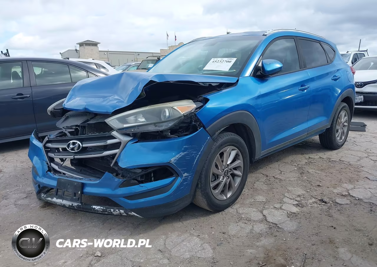 2017 Hyundai Tucson Se VIN:KM8J33A42HU424777 - 2