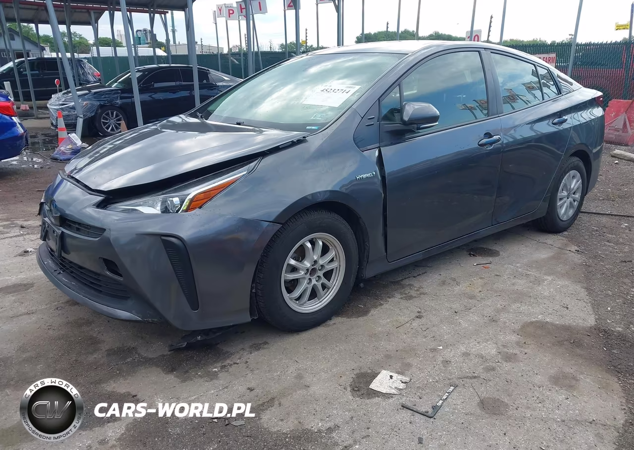 2022 Toyota Prius L VIN:JTDKAMFU2N3169515 - 2