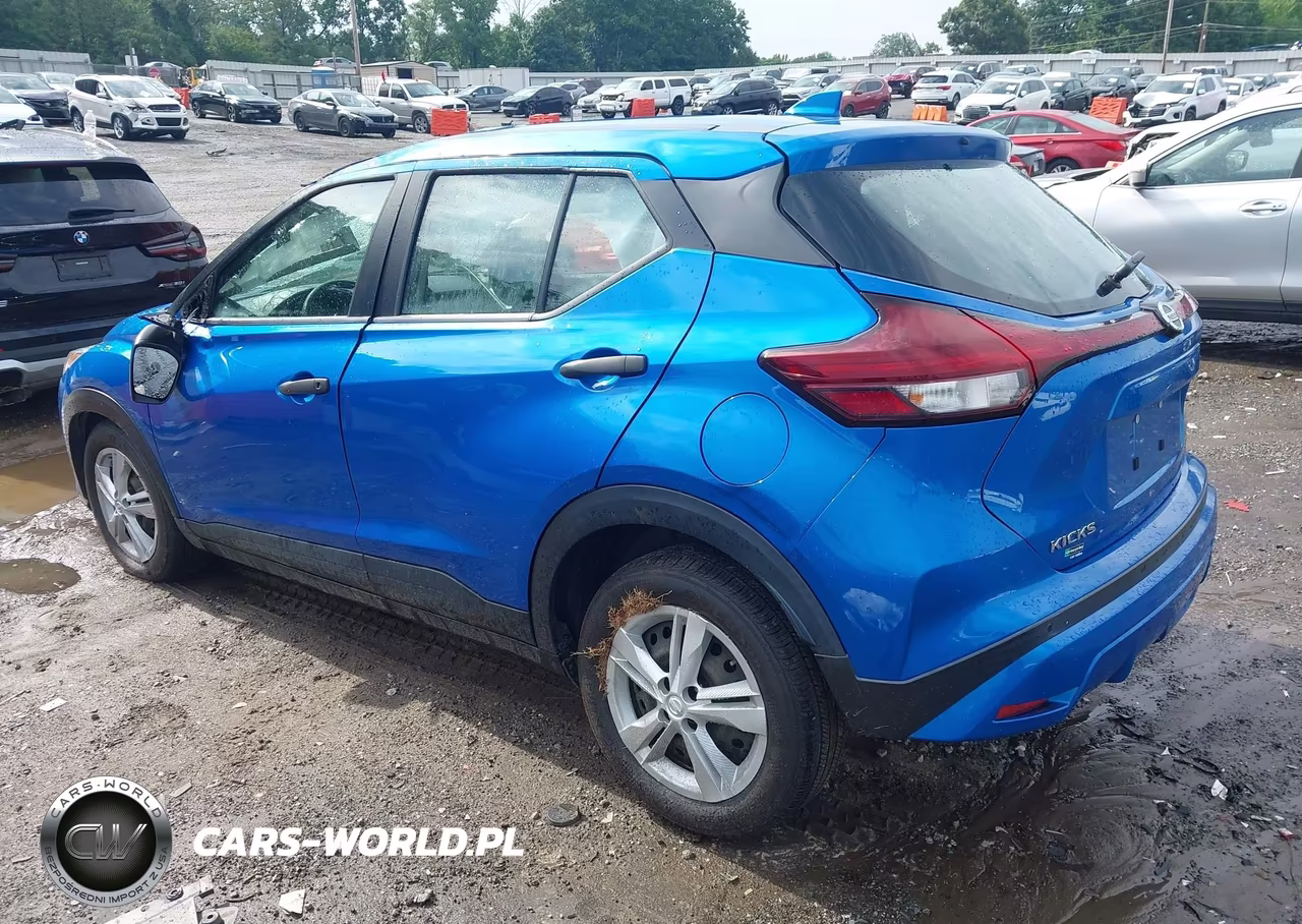 2021 Nissan Kicks S Xtronic Cvt VIN:3N1CP5BVXML530793 - 3