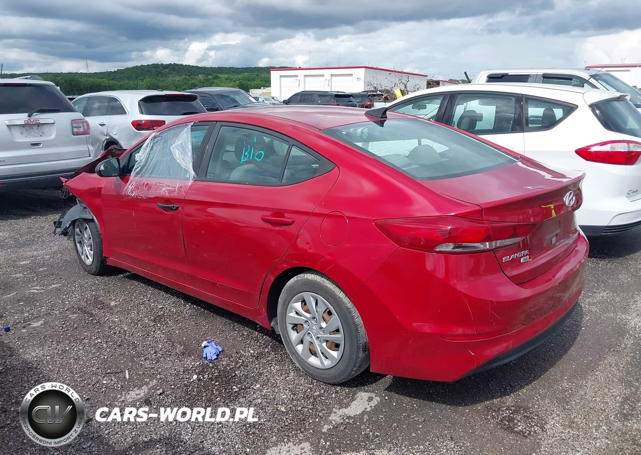 2017 Hyundai Elantra Se VIN:5NPD74LF2HH098676 - 14