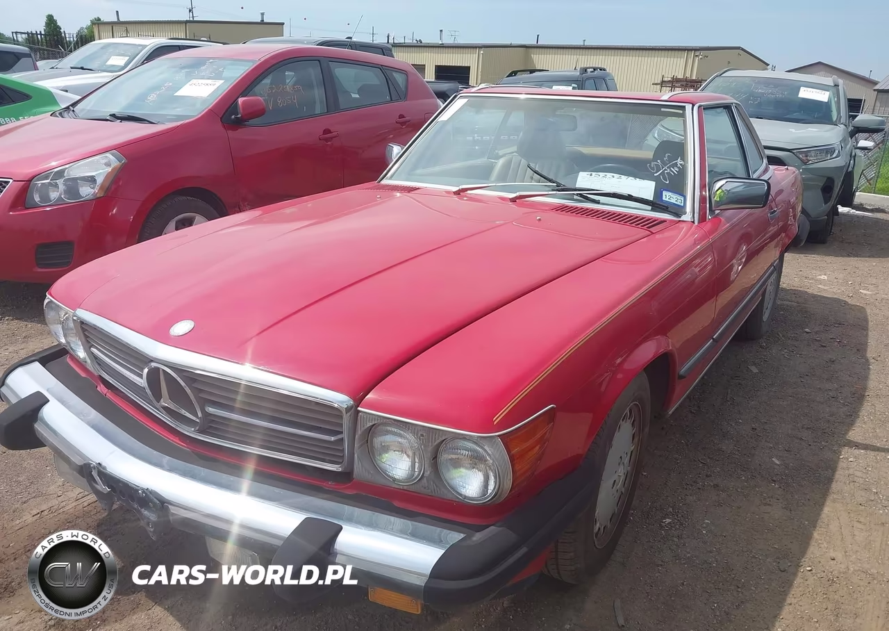 1989 Mercedes-Benz 560 Sl VIN:WDBBA48D4KA099938 - 2