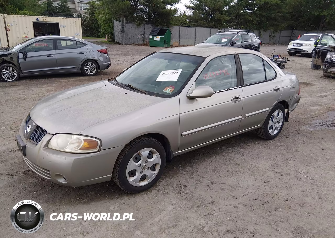 2004 Nissan Sentra 1.8S VIN:3N1CB51D74L850855 - 2