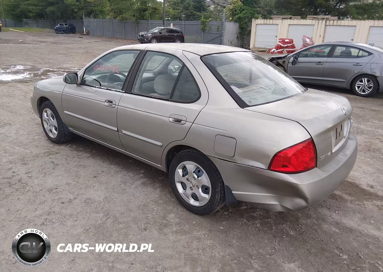 2004 Nissan Sentra 1.8S VIN:3N1CB51D74L850855 - 3