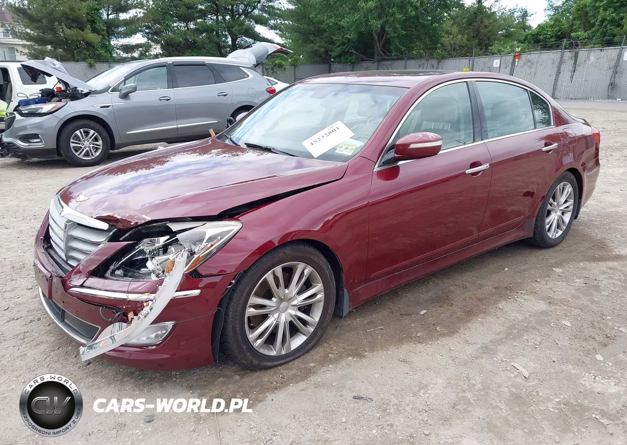2012 Hyundai Genesis 3.8 VIN:KMHGC4DD1CU203532 - 2