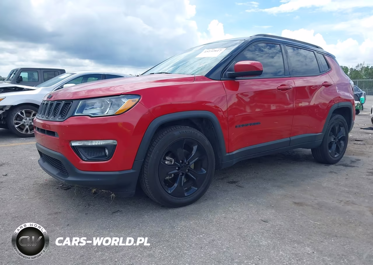 2021 Jeep Compass Altitude Fwd VIN:3C4NJCBB3MT604007 - 2