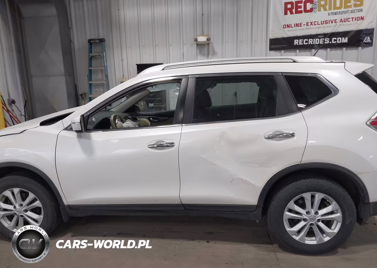 2015 Nissan Rogue Sv VIN:KNMAT2MV2FP539913 - 15