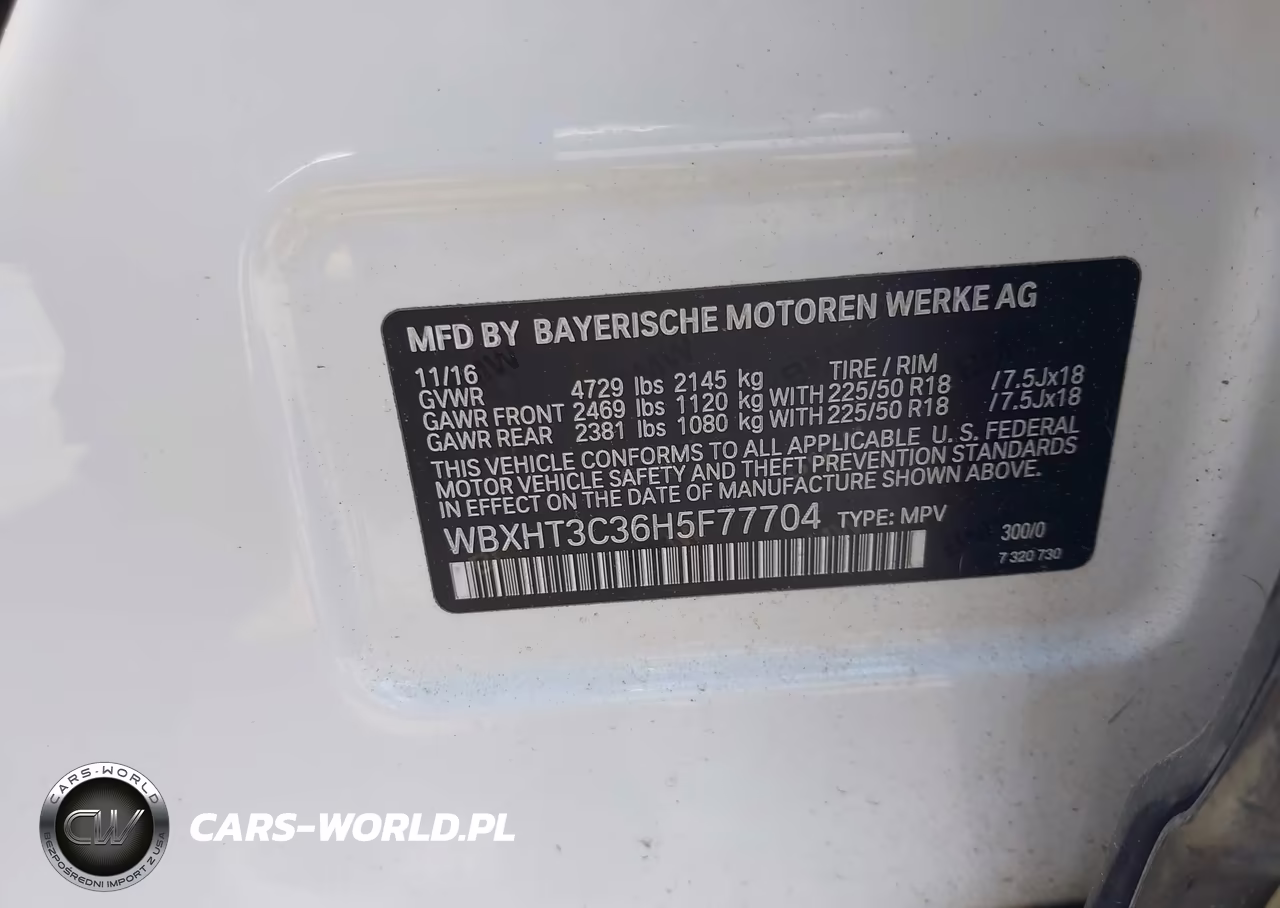 2017 BMW X1 xDrive28I VIN:WBXHT3C36H5F77704 - 9