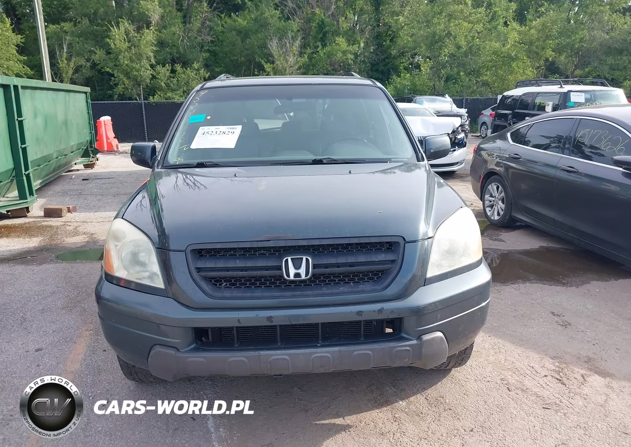 2005 Honda Pilot Ex-L VIN:5FNYF18555B010670 - 12