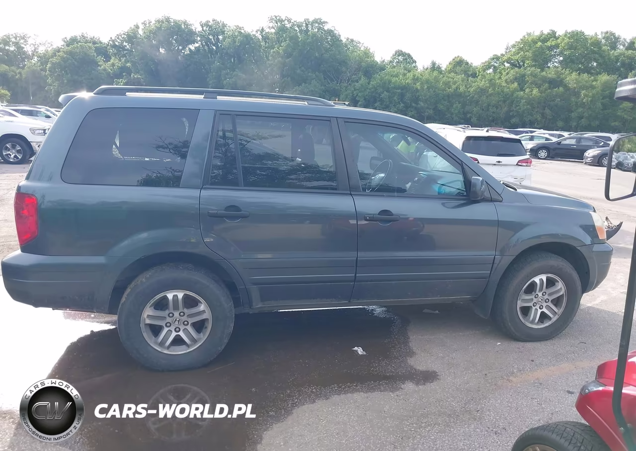2005 Honda Pilot Ex-L VIN:5FNYF18555B010670 - 13