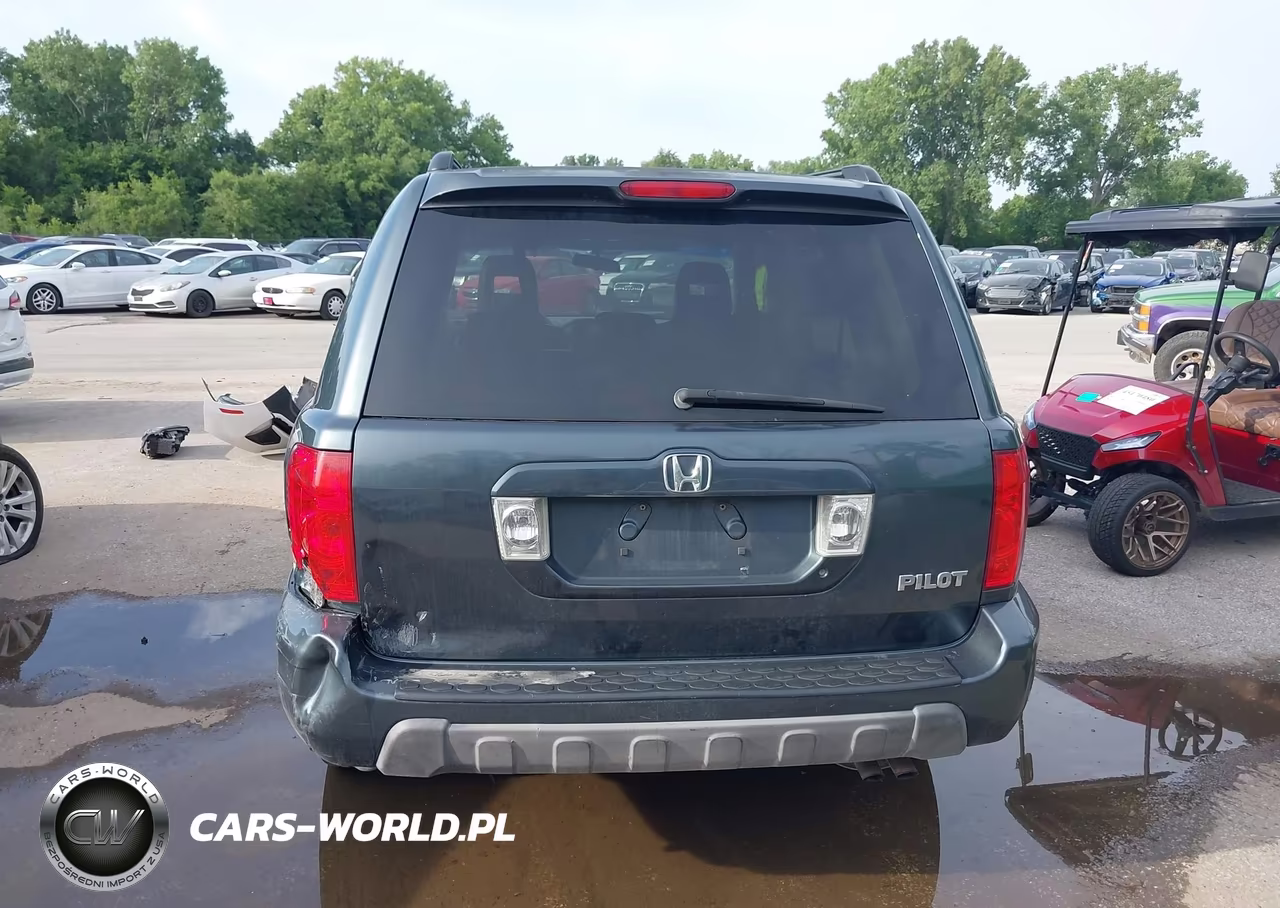 2005 Honda Pilot Ex-L VIN:5FNYF18555B010670 - 16
