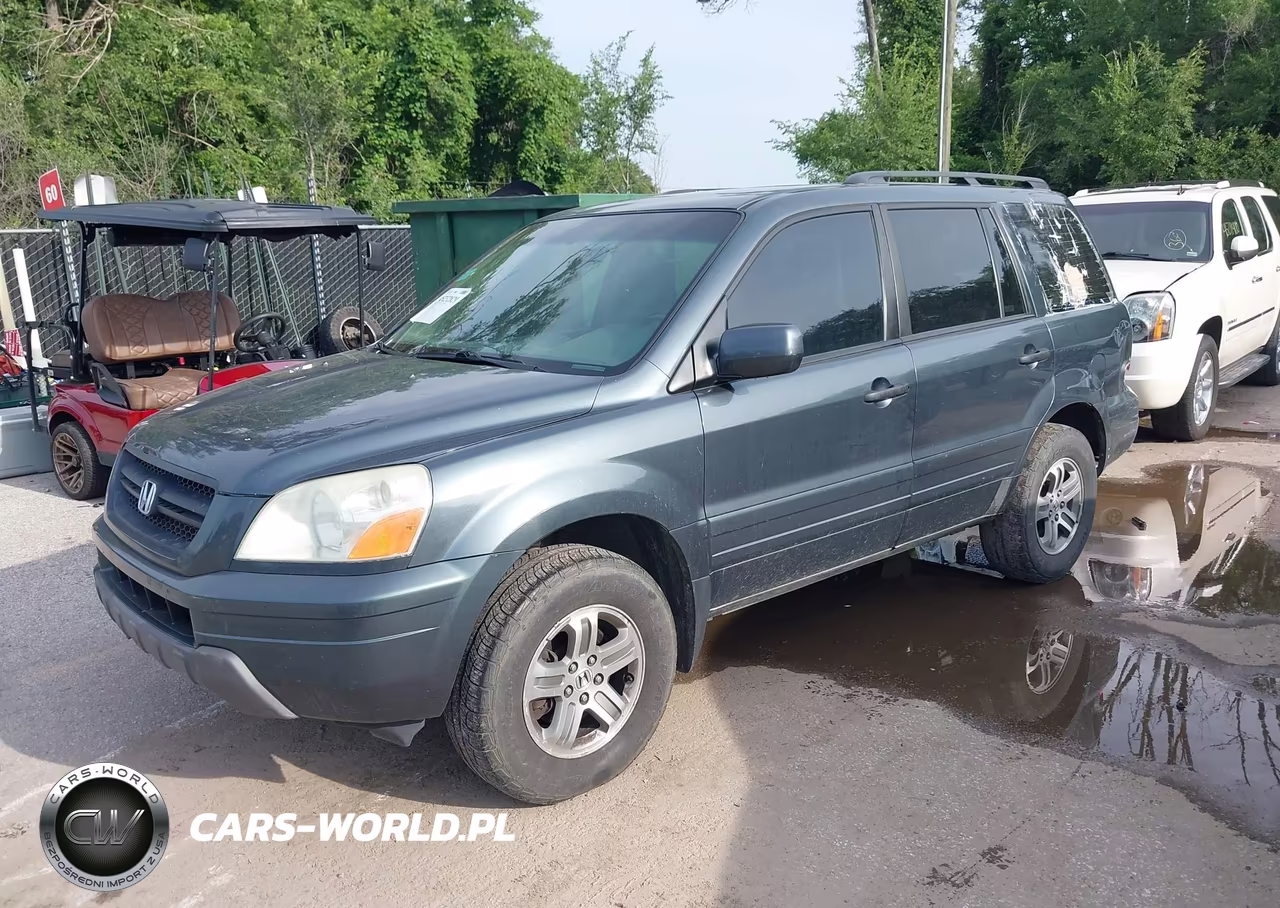 2005 Honda Pilot Ex-L VIN:5FNYF18555B010670 - 2