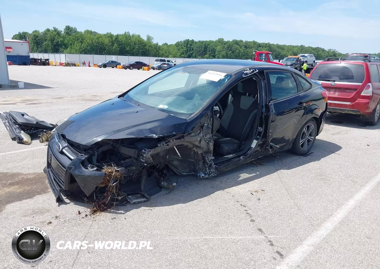 2012 Ford Focus Se VIN:1FAHP3F25CL444895 - 2