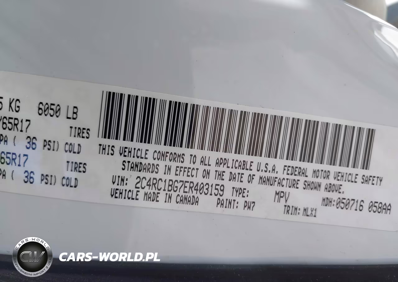2014 Chrysler Town & Country Touring VIN:2C4RC1BG7ER403159 - 9