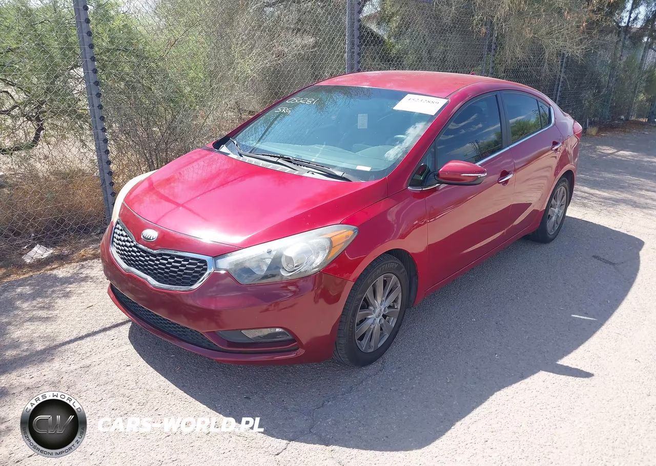 2014 Kia Forte Ex VIN:KNAFX4A86E5050281 - 2