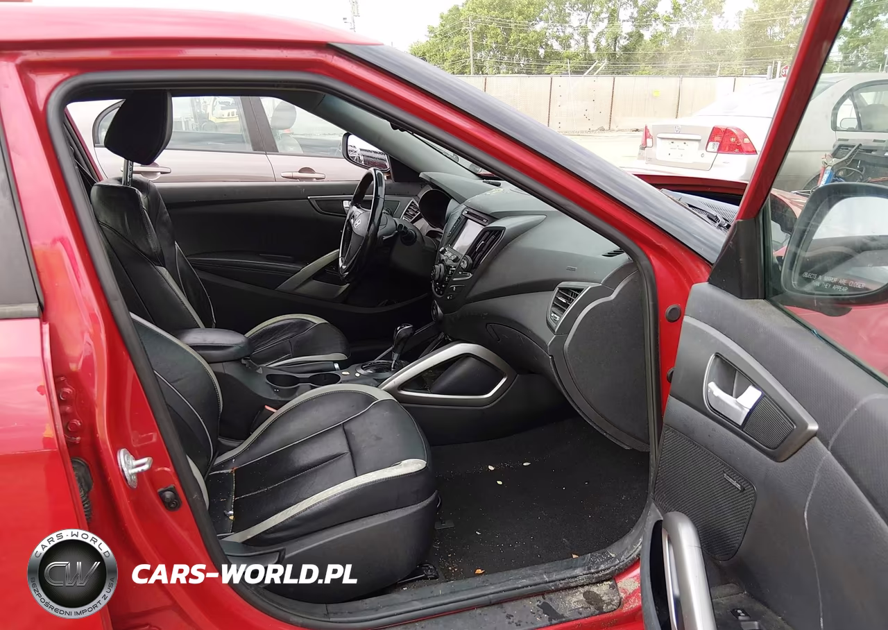 2013 Hyundai Veloster Turbo W-Black VIN:KMHTC6AE5DU163271 - 5