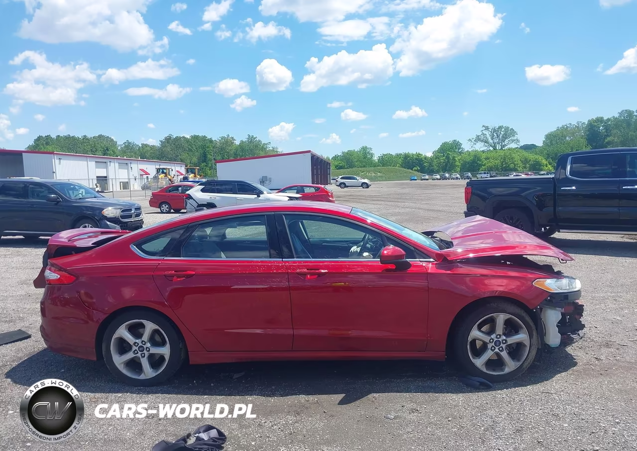 2016 Ford Fusion S VIN:3FA6P0G77GR295459 - 13