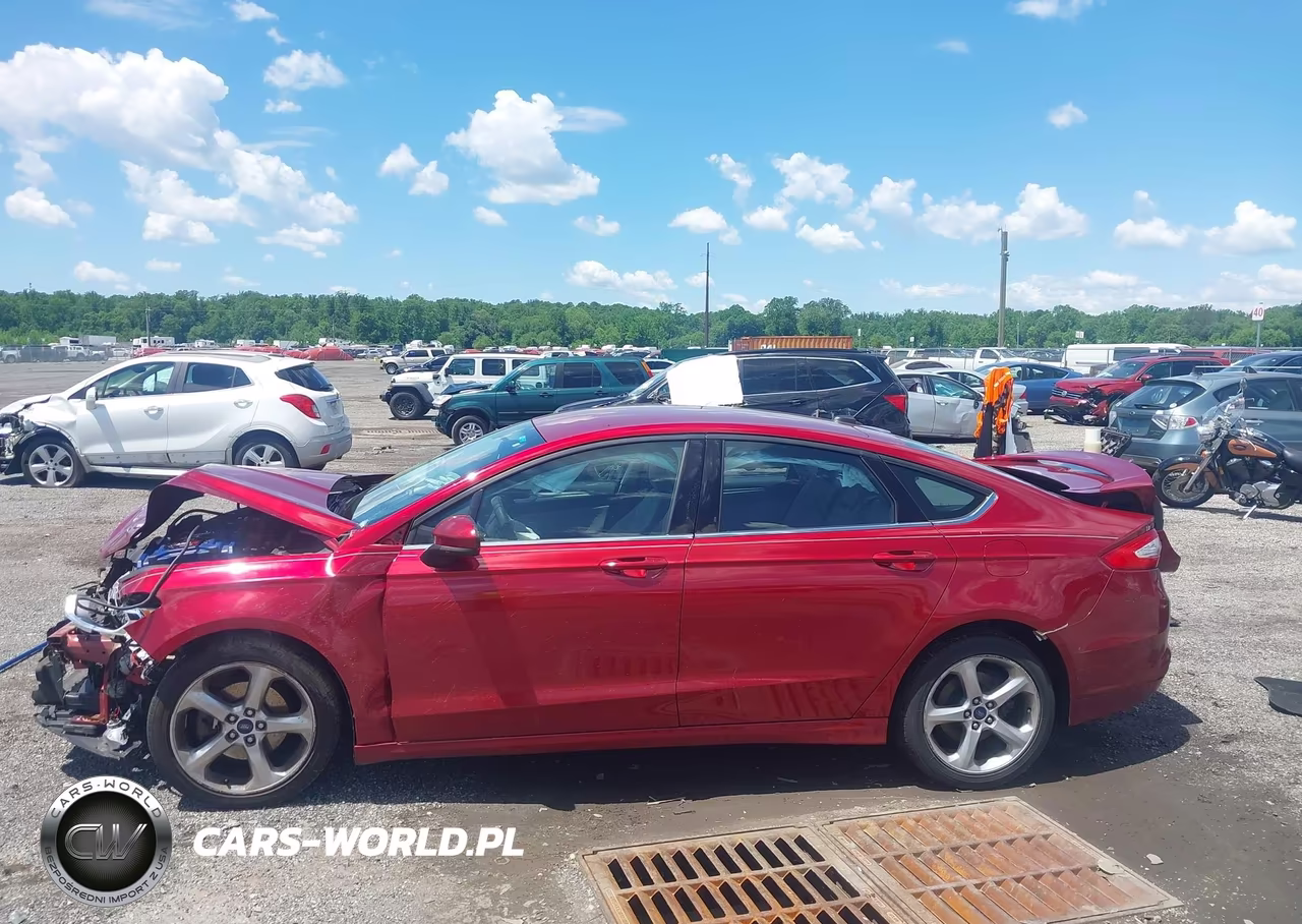 2016 Ford Fusion S VIN:3FA6P0G77GR295459 - 14