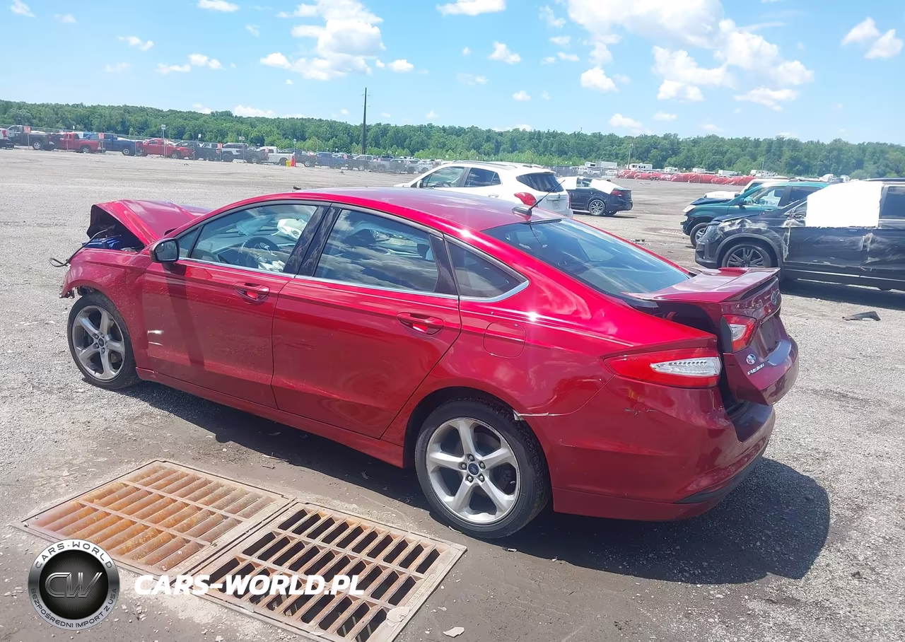 2016 Ford Fusion S VIN:3FA6P0G77GR295459 - 3