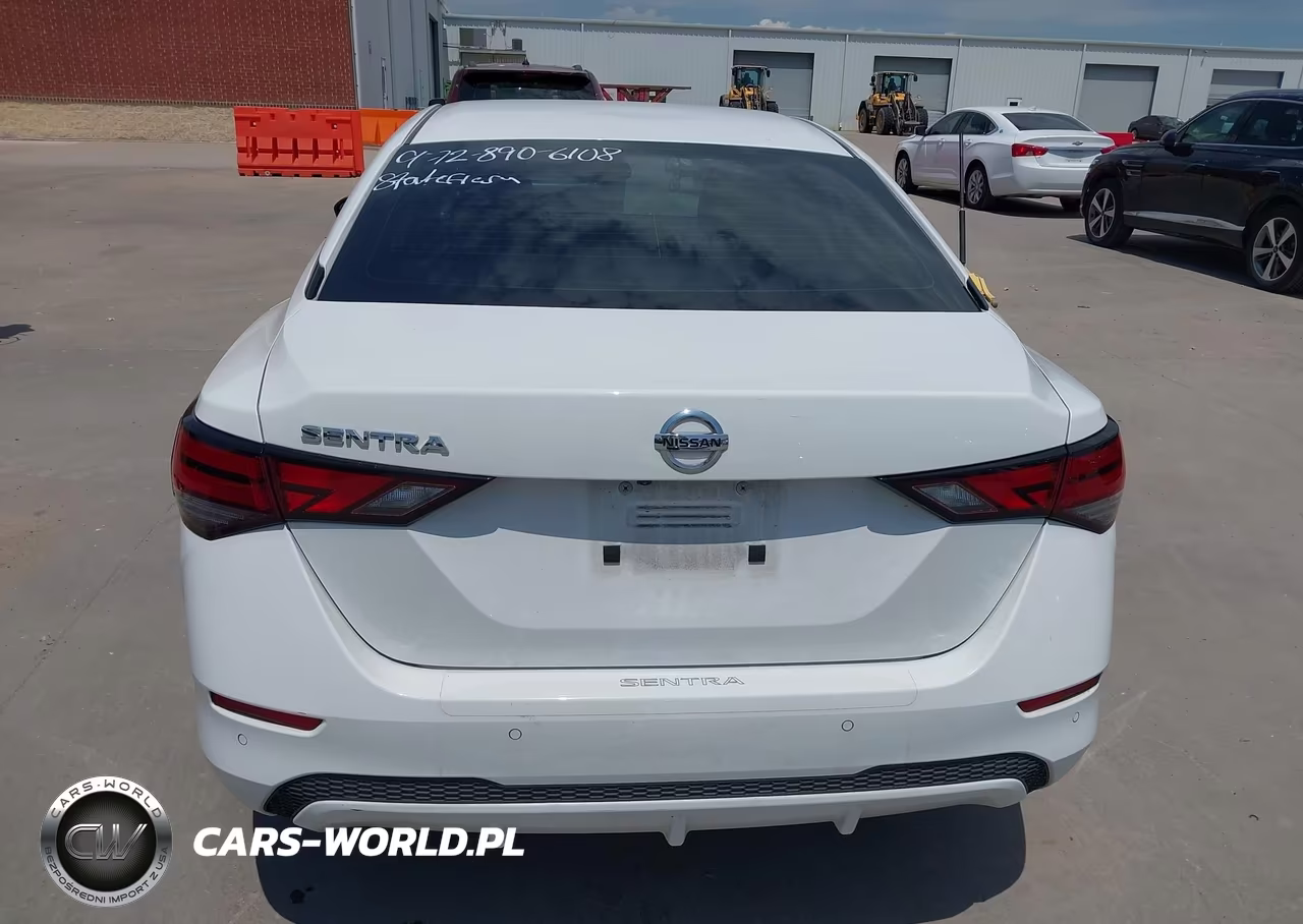 2022 Nissan Sentra S Xtronic Cvt VIN:3N1AB8BV5NY281914 - 17