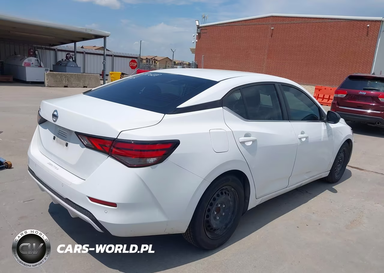 2022 Nissan Sentra S Xtronic Cvt VIN:3N1AB8BV5NY281914 - 4