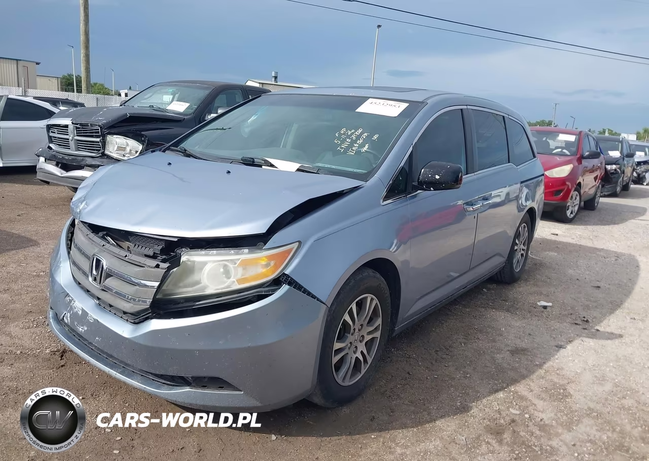 2012 Honda Odyssey Ex-L VIN:5FNRL5H61CB060234 - 2
