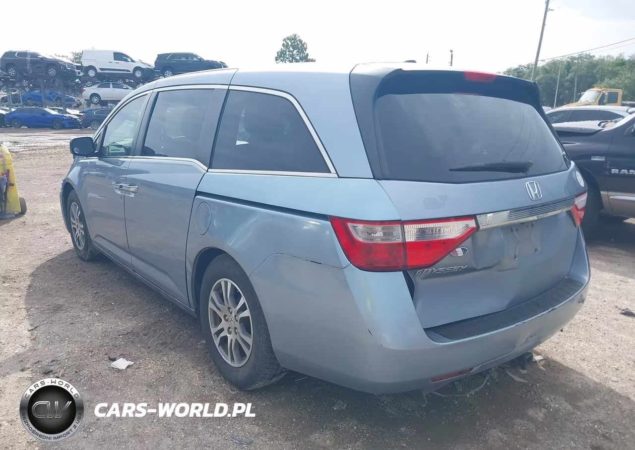 2012 Honda Odyssey Ex-L VIN:5FNRL5H61CB060234 - 3