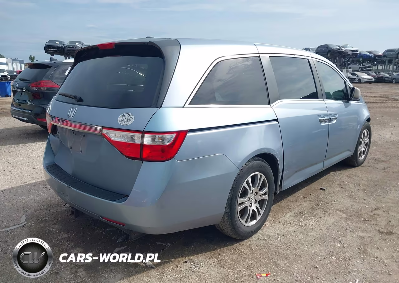 2012 Honda Odyssey Ex-L VIN:5FNRL5H61CB060234 - 4