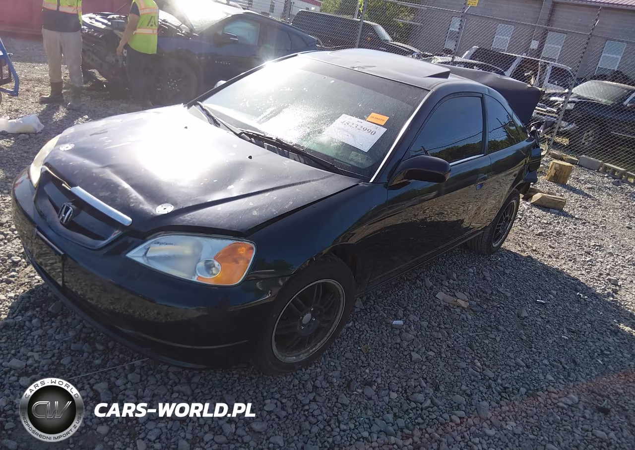 2001 Honda Civic Ex VIN:1HGEM22981L112919 - 2