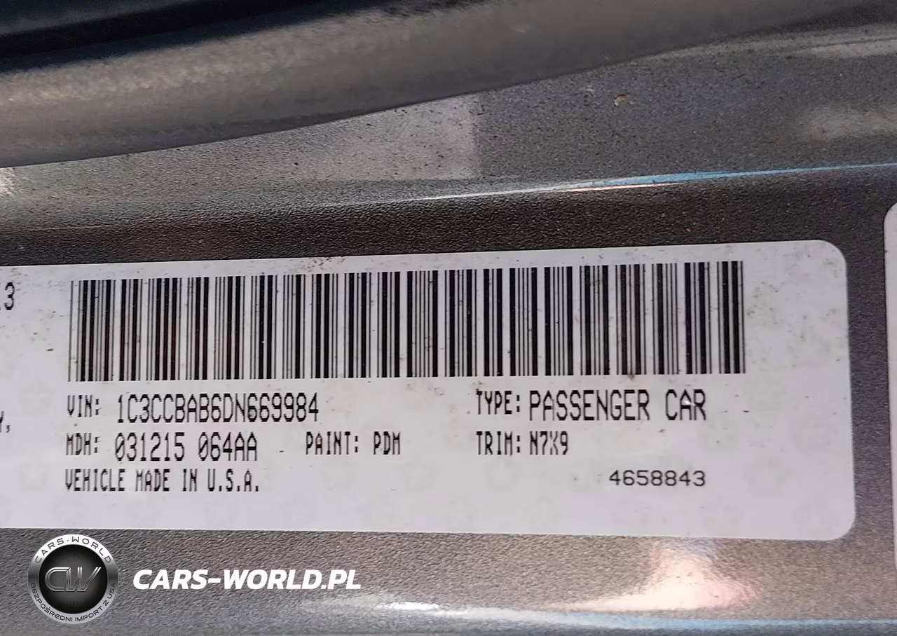 2013 Chrysler 200 Lx VIN:1C3CCBAB6DN669984 - 9