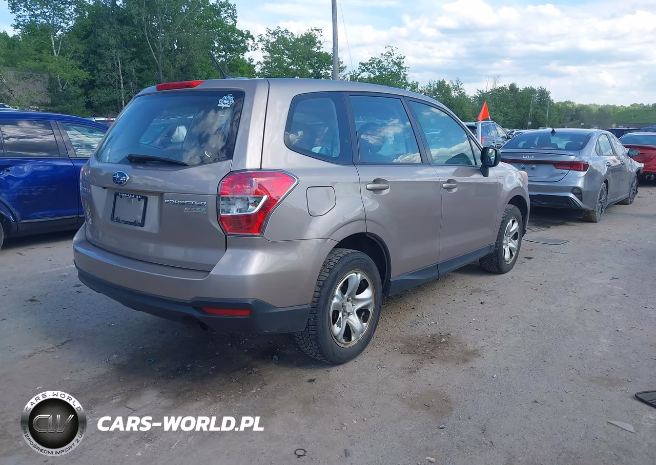 2015 Subaru Forester 2.5I VIN:JF2SJAAC2FG477048 - 4