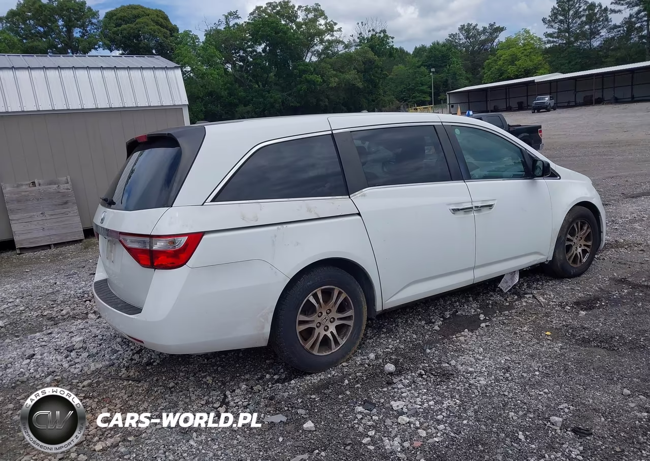 2011 Honda Odyssey Ex-L VIN:5FNRL5H6XBB062045 - 4
