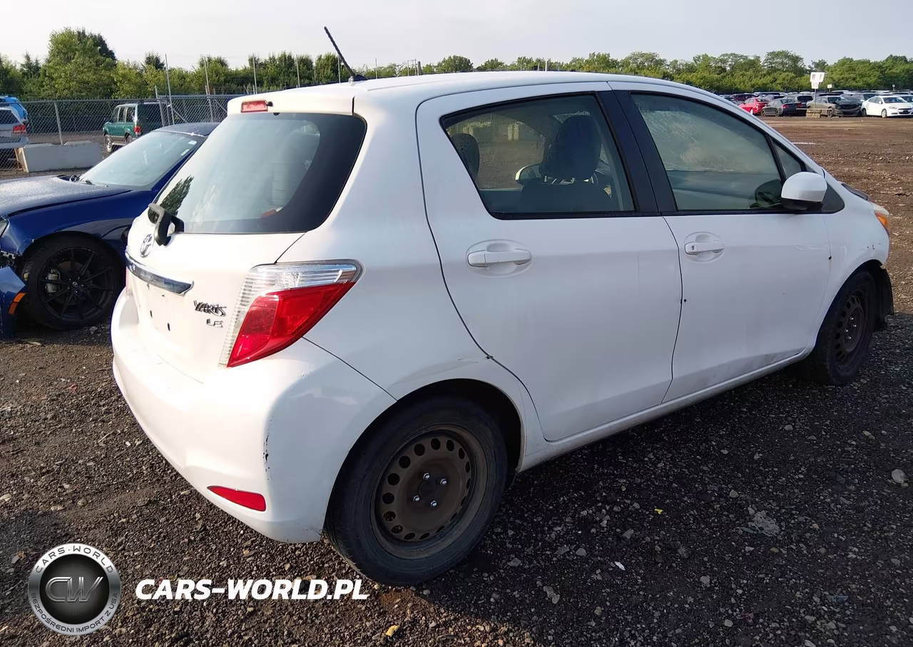 2014 Toyota Yaris Le (Tmc-Cbu Plant) VIN:JTDKTUD37ED591780 - 4