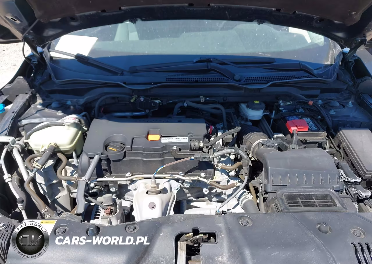 2019 Honda Civic Lx VIN:19XFC2F63KE022707 - 10